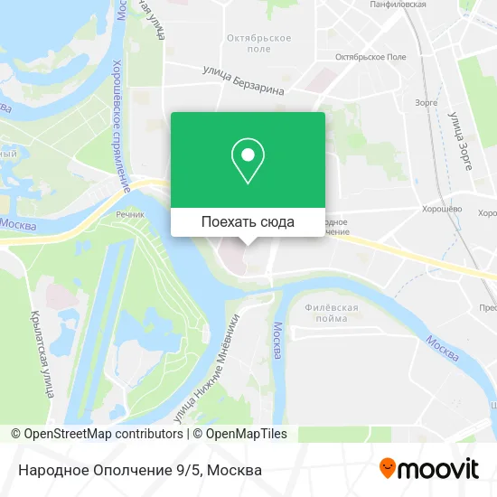 Карта Народное Ополчение 9/5