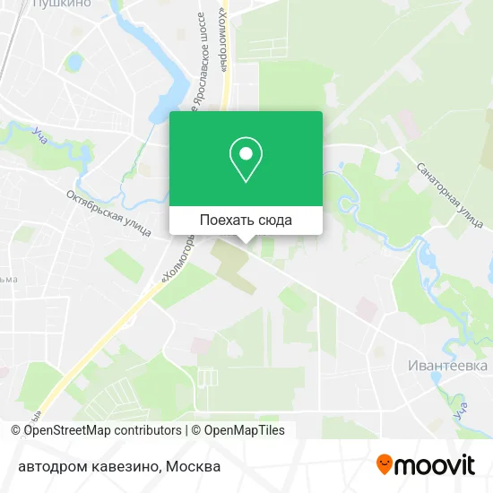 Карта автодром кавезино