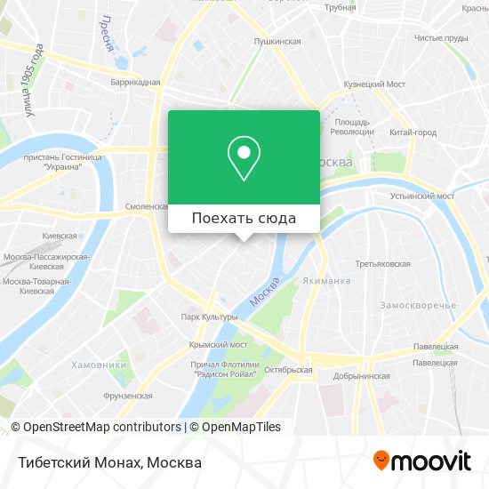 Карта Тибетский Монах
