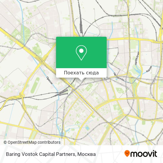 Карта Baring Vostok Capital Partners