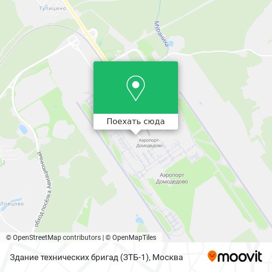 Карта Здание технических бригад (ЗТБ-1)