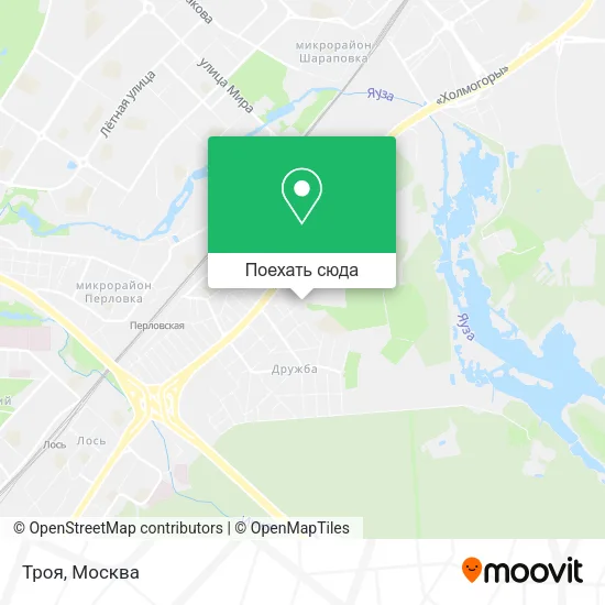 Карта Троя