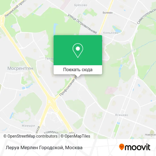 Карта Леруа Мерлен Городской
