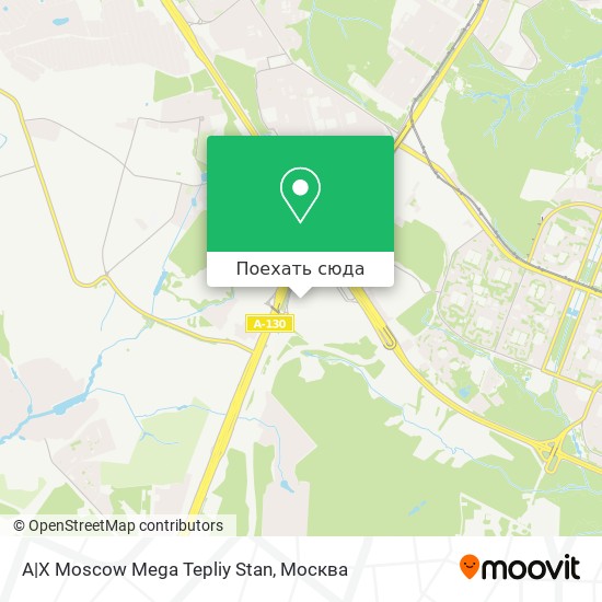 Карта A|X Moscow Mega Tepliy Stan