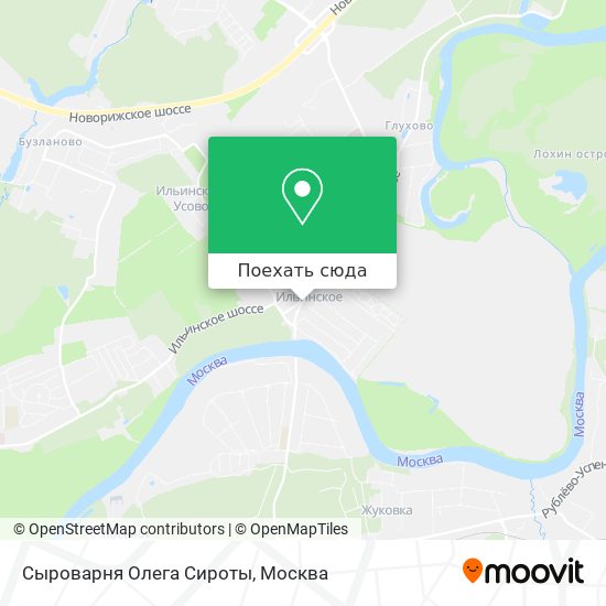 Карта Сыроварня Олега Сироты