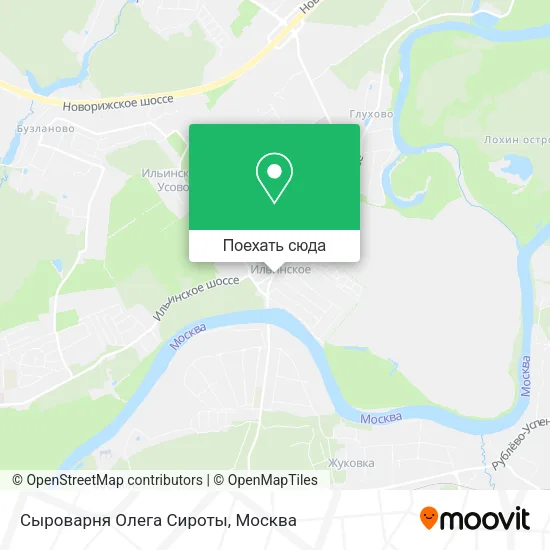 Карта Сыроварня Олега Сироты