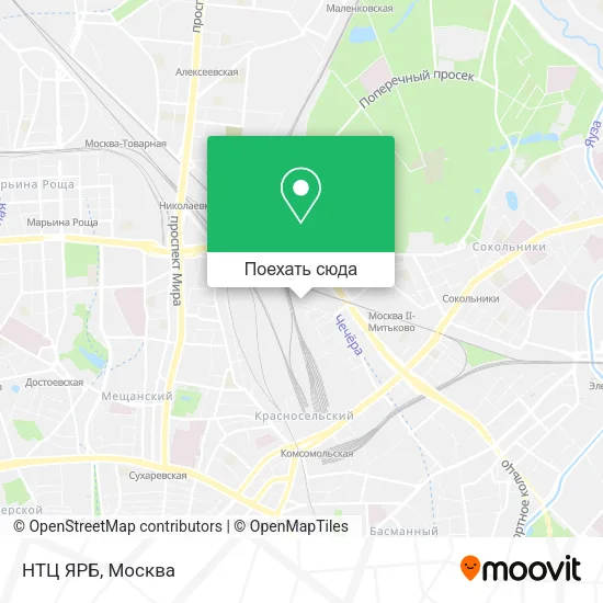 Карта НТЦ ЯРБ