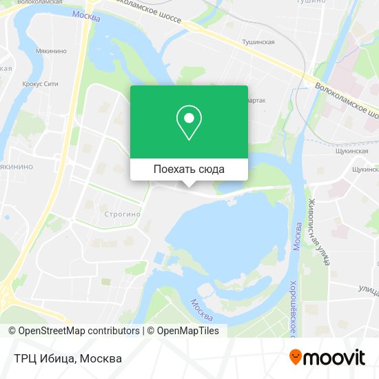 Карта ТРЦ Ибица