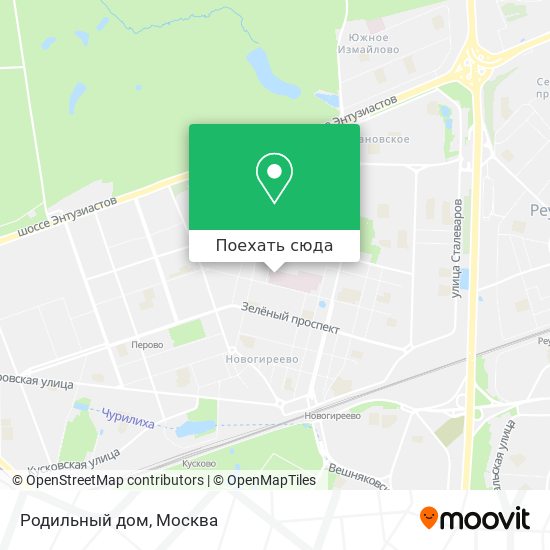 Карта роддомов москвы