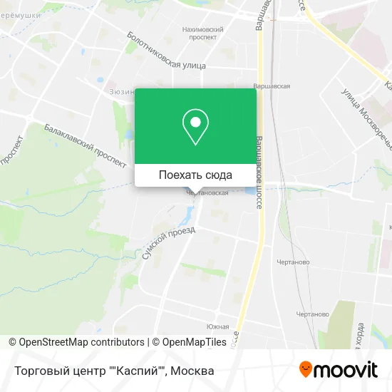 Карта Торговый центр ""Каспий""