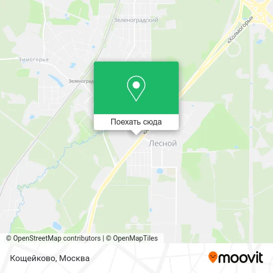 Карта Кощейково