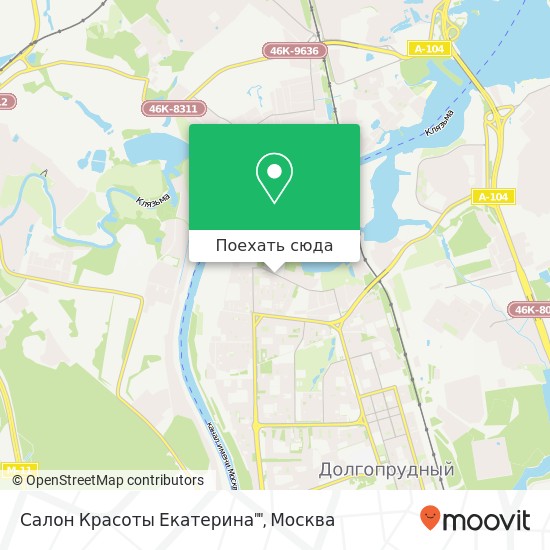 Карта Салон Красоты Екатерина""