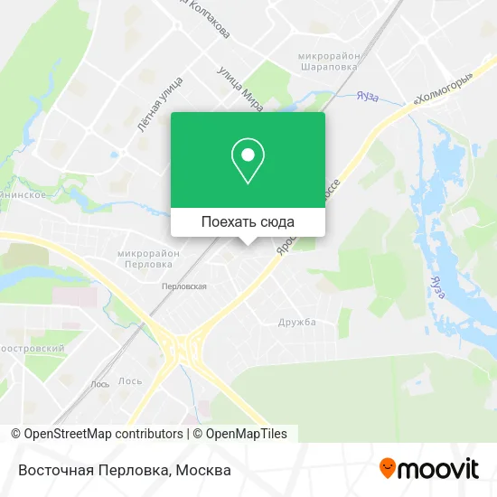 Карта Восточная Перловка