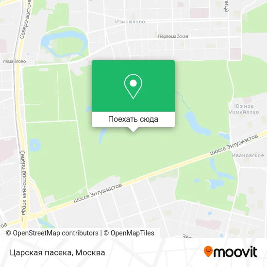 Карта Царская пасека