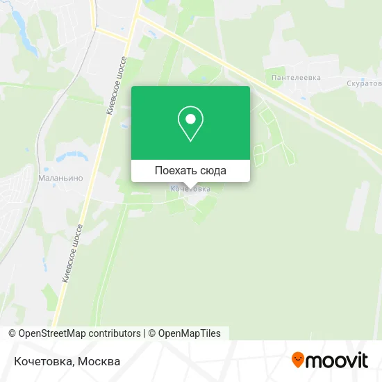 Карта Кочетовка