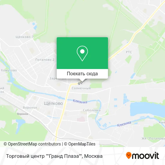 Карта Торговый центр ""Гранд Плаза""
