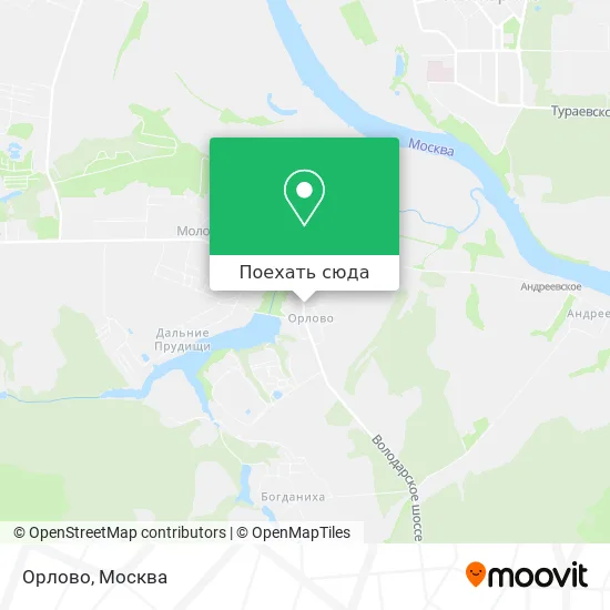 Карта Орлово