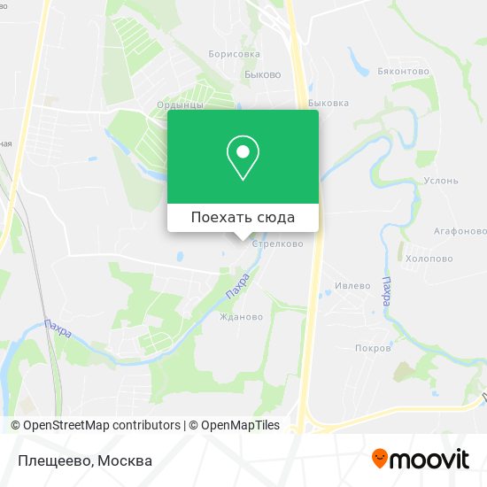 Карта Плещеево