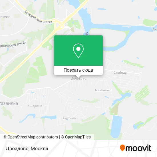 Карта Дроздово
