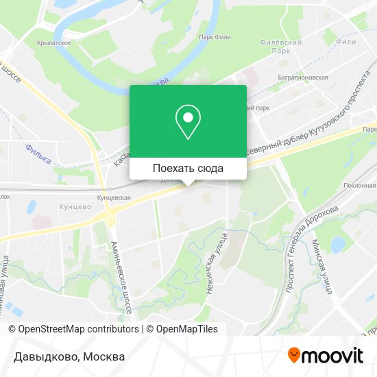 Карта Давыдково