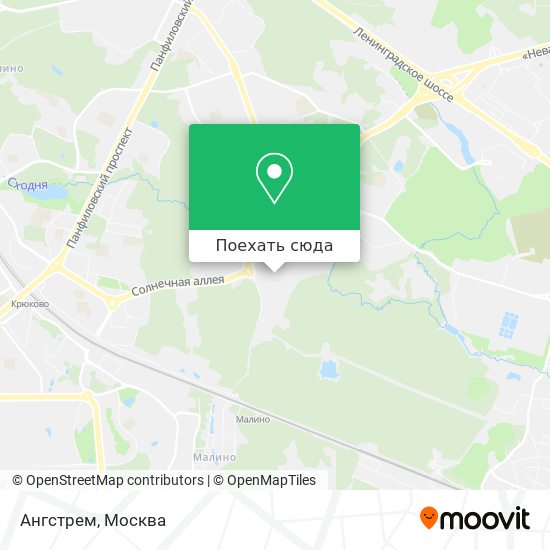 Карта Ангстрем
