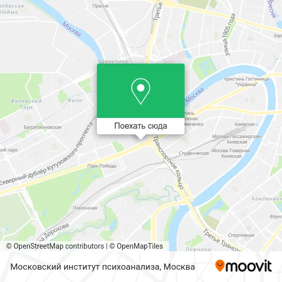 Карта Московский институт психоанализа