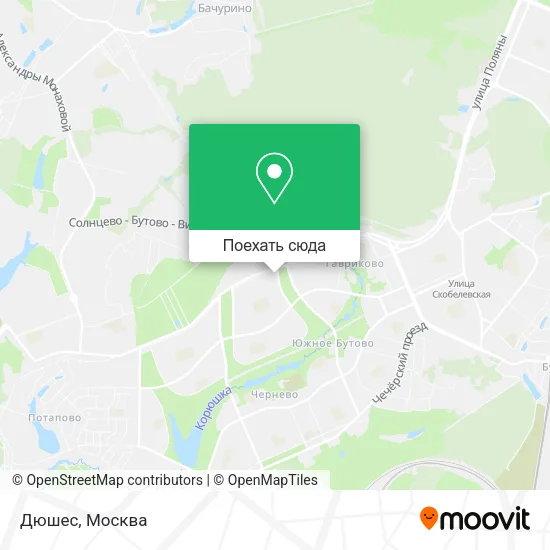 Карта Дюшес