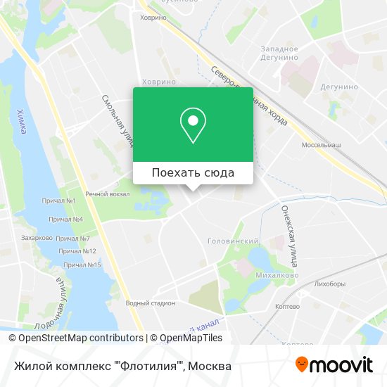 Карта Жилой комплекс ""Флотилия""
