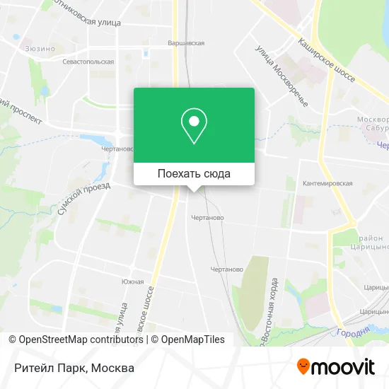 Карта Ритейл Парк