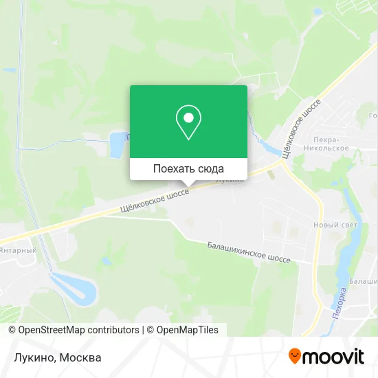 Карта Лукино