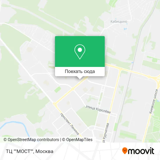 Карта ТЦ ""МОСТ""
