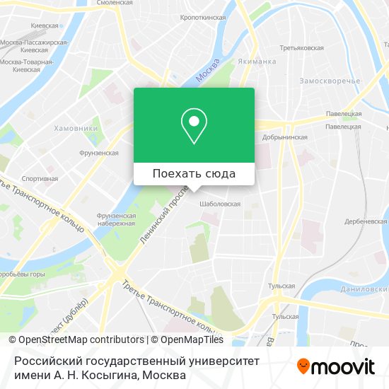 Москва ул косыгина 2