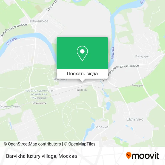Карта Barvikha luxury village