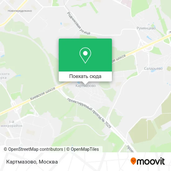 Карта Картмазово