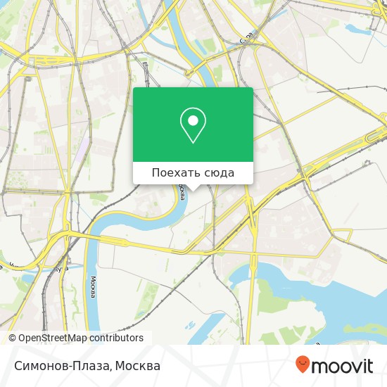 Карта Симонов-Плаза
