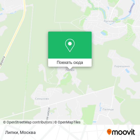 Карта Липки