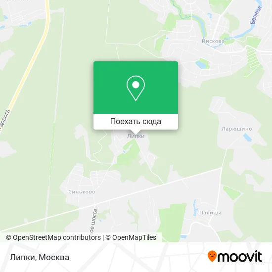 Карта Липки