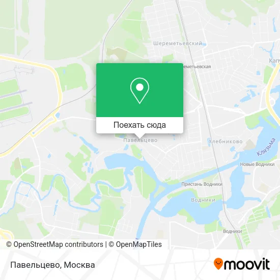 Карта Павельцево