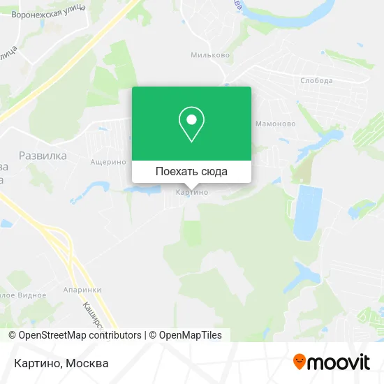 Карта Картино