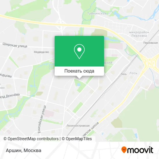 Карта Аршин