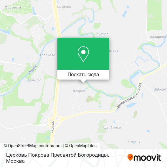 Карта Церковь Покрова Пресвятой Богородицы