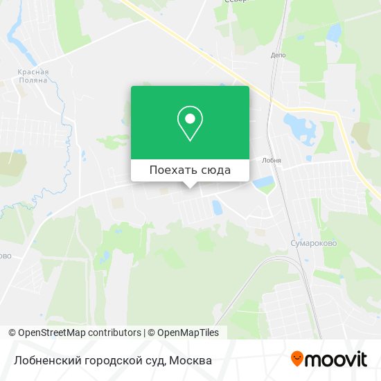 Карта Лобненский городской суд