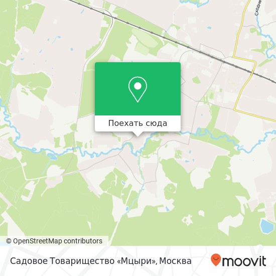 Карта Садовое Товарищество «Мцыри»