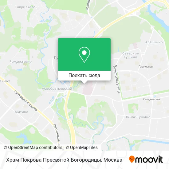 Карта Храм Покрова Пресвятой Богородицы