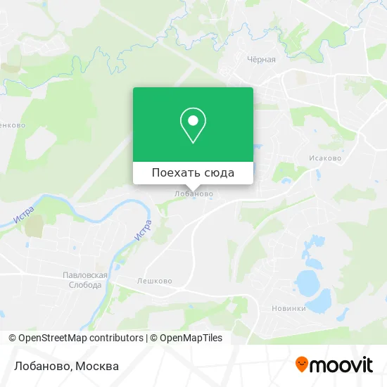 Карта Лобаново
