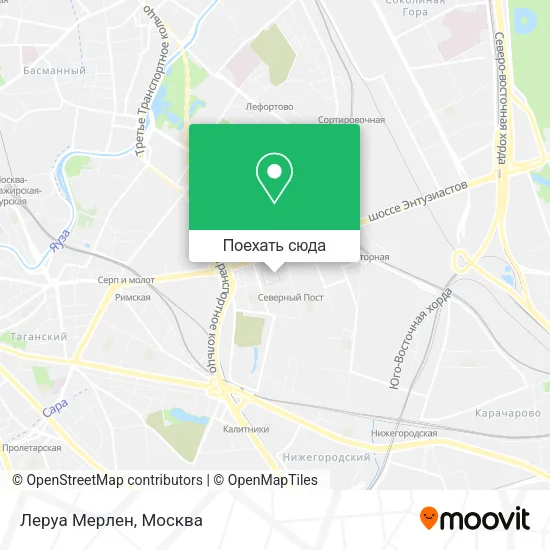 Карта Леруа Мерлен
