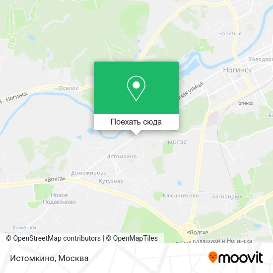 Карта Истомкино