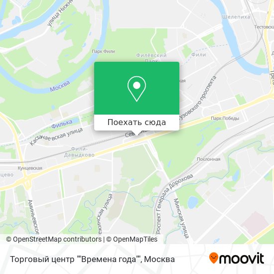 Карта Торговый центр ""Времена года""