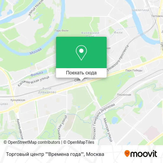 Карта Торговый центр ""Времена года""