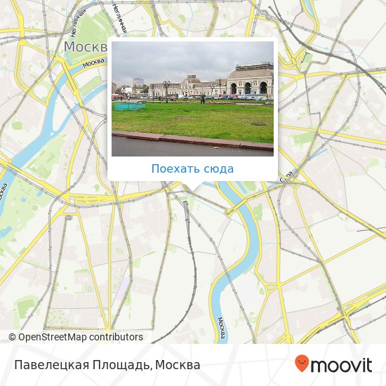 Карта Павелецкая Площадь